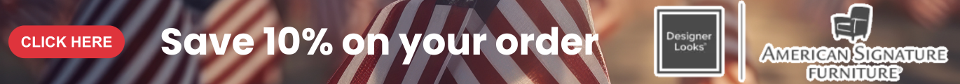 American Signature Furniture Coupon banner