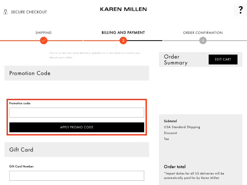 Karen Millen coupon