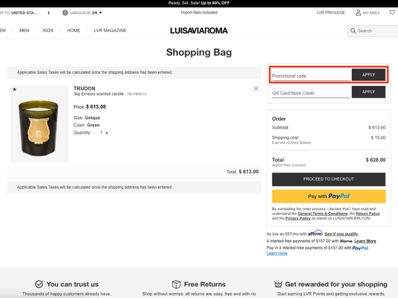 Luisaviaroma coupon