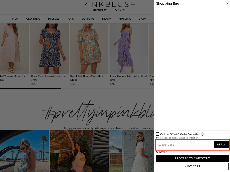 PINKBLUSH coupon