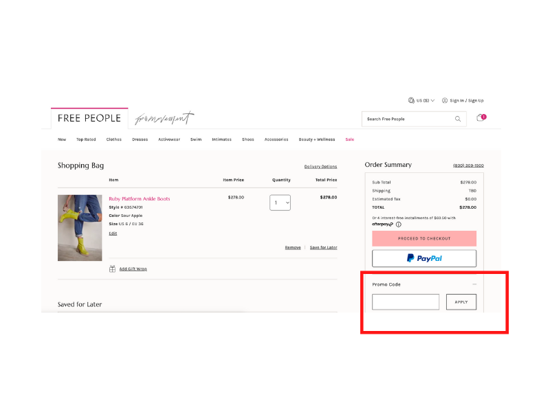 Free People coupon 20 Off in July 2022